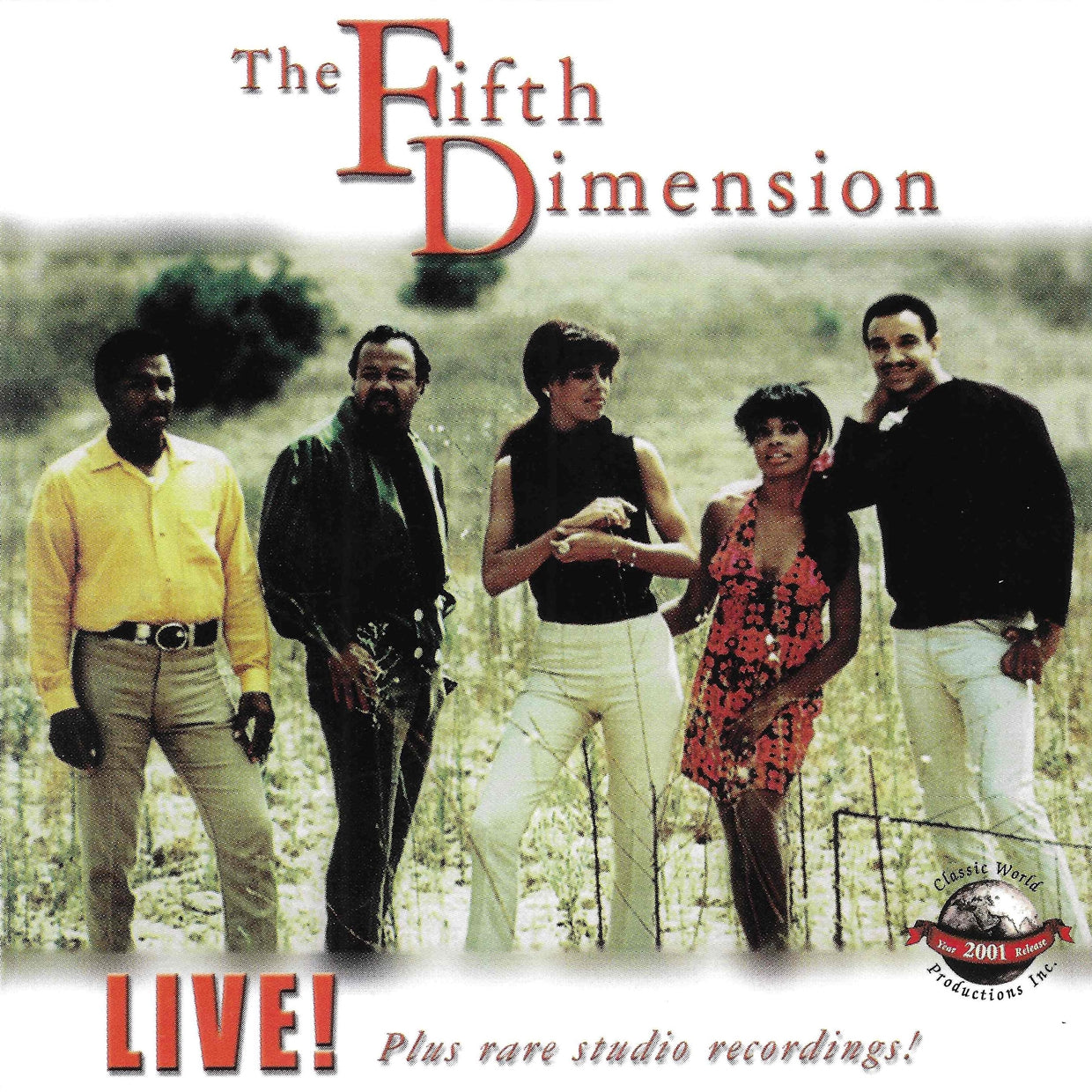 Fifth Dimension - Live! Plus Rare Studio Recordings! - Soul/Funk - CD