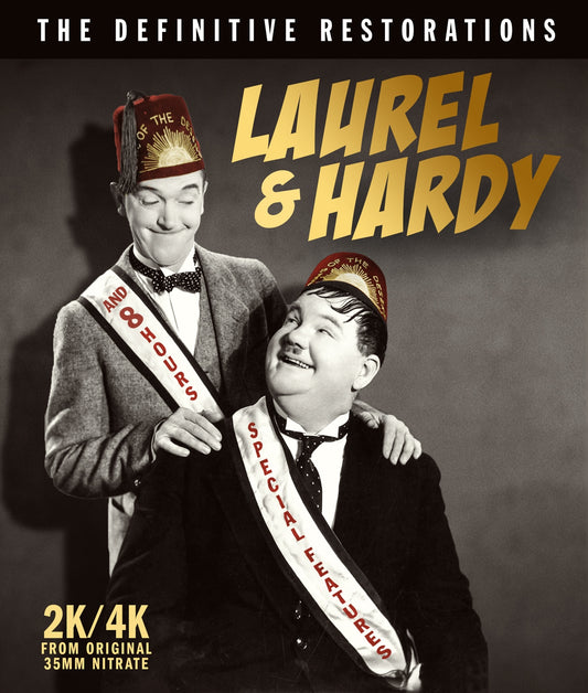 Laurel & Hardy - Laurel & Hardy: The Definitive Restorations (4 Disc) - Comedy - BLU