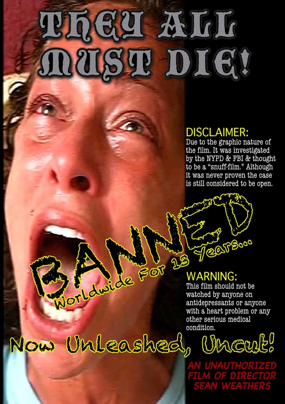 Feature Film - They All Must Die! - Film/TV/Character - DVD