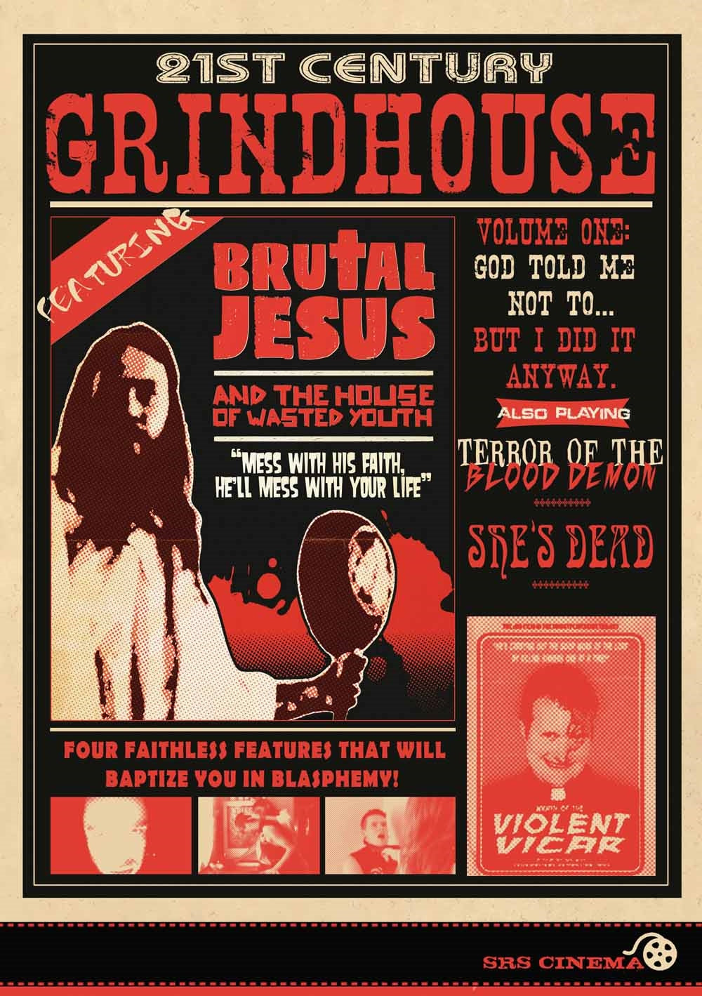 Feature Film - 21St Century Grindhouse Vol 1: God Told Me Not To... But I Did It Anyway - Film/TV/Character - DVD