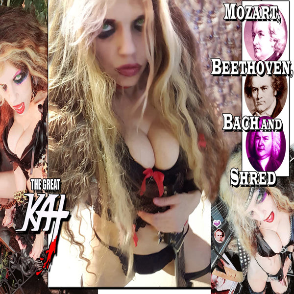 Great Kat - Mozart, Beethoven, Bach And Shred - Metal - CD