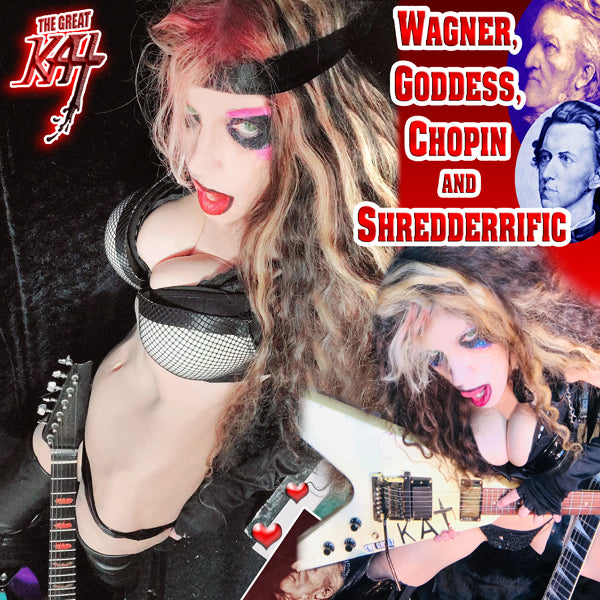 Great Kat - Wagner, Goddess, Chopin And Shredderrific - Metal - CD