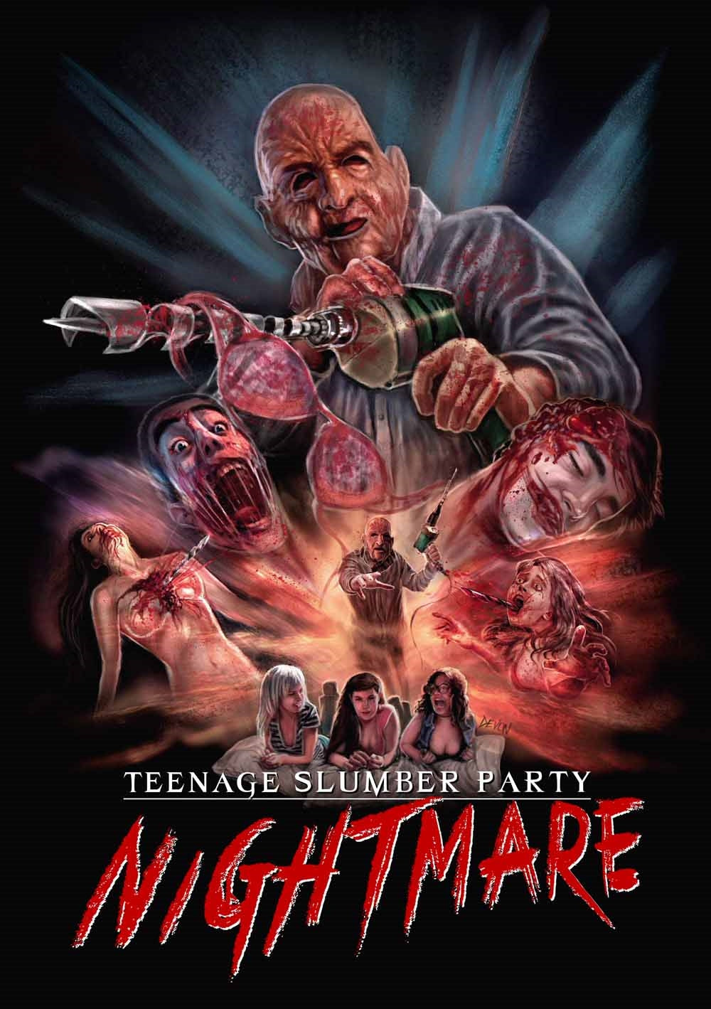 Feature Film - Teenage Slumber Party Nightmare - Film/TV/Character - DVD