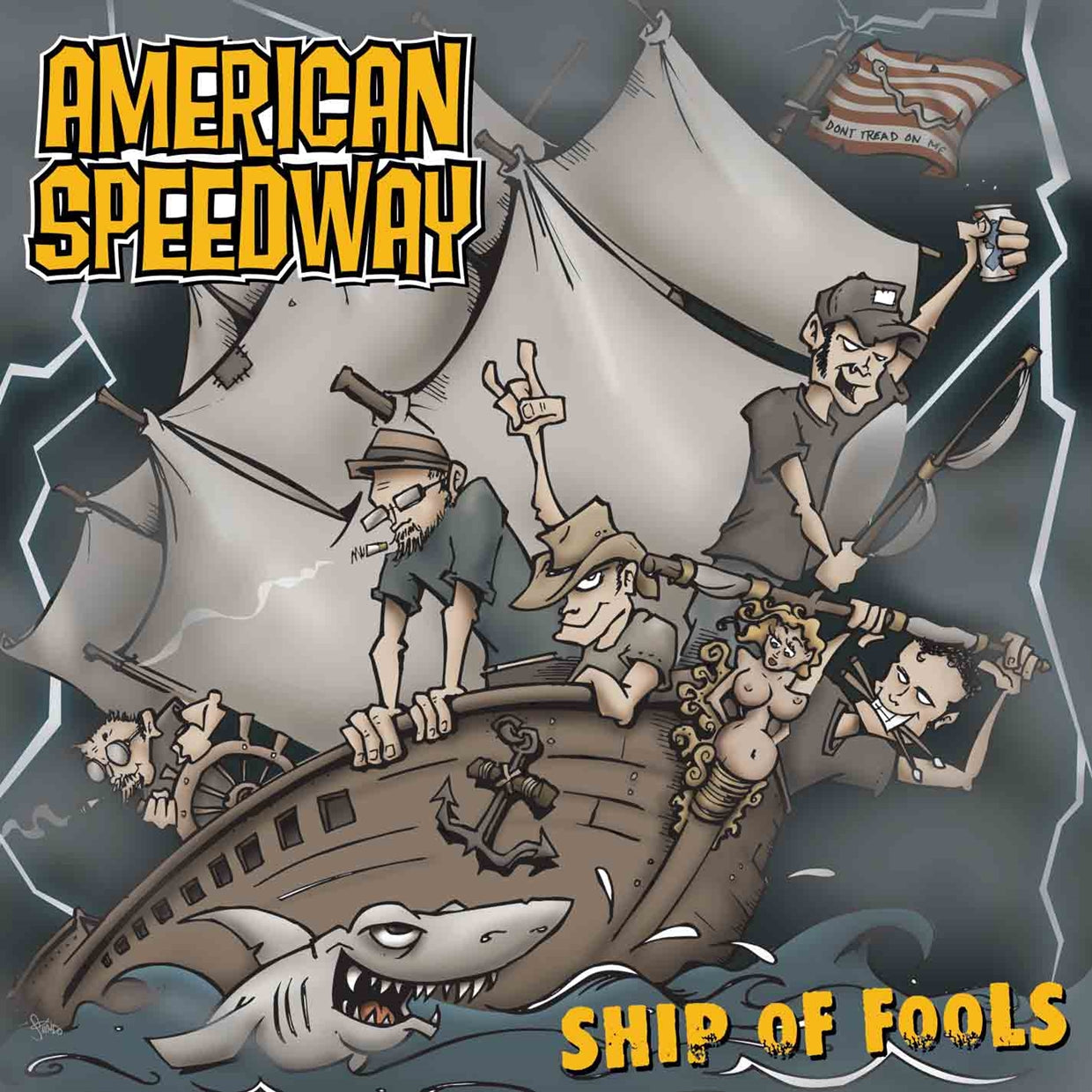 American Speedway - Ship Of Fools (Cd W/ 2 Bonus Tracks) - Punk - CD