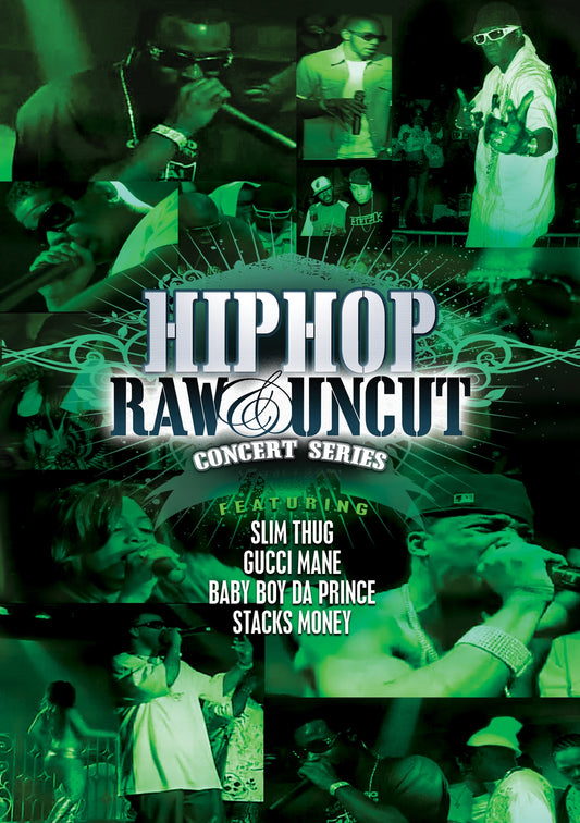 Slim Thug, Gucci Maine & Baby - Hip Hop Raw & Uncut Live In.. - Hip-Hop/Rap - DVD