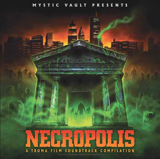 Various Artists - Necropolis: Troma Entertainment Film Soundtrack Compilation (Limited Edition Green/Orange Transparent Splatter Vinyl) - Rock/Pop - LP
