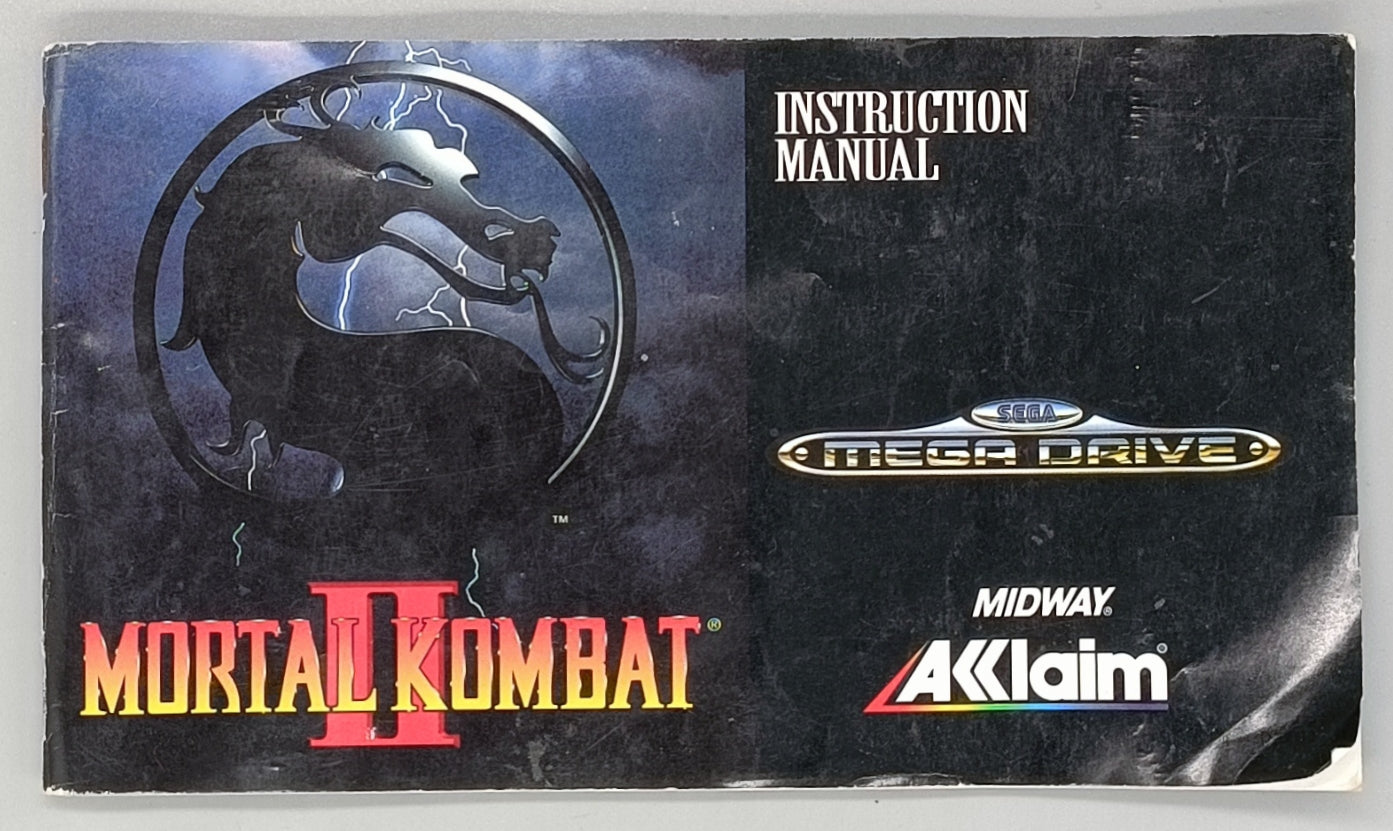 Mortal Kombat II for Sega MegaDrive Mega Drive - UK CIB