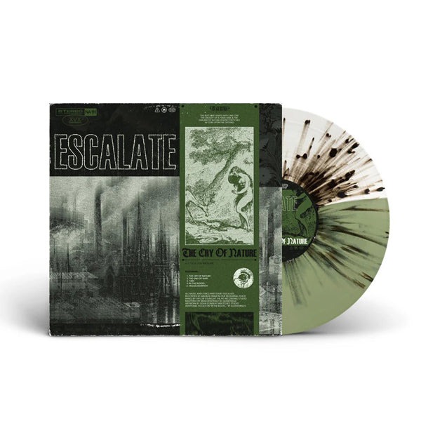 Escalate - The Cry Of Nature (Green & Cloudy Clear Split W/ Black Splatter) - Hardcore - EP
