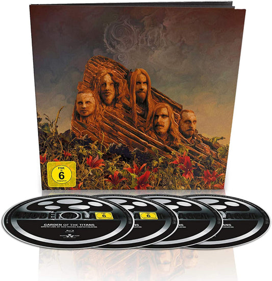Opeth - Garden Of The Titans (Live At Red Rocks Amphitheatre) (Bluray+Dvd+2Cd) - Prog Rock - 4CD