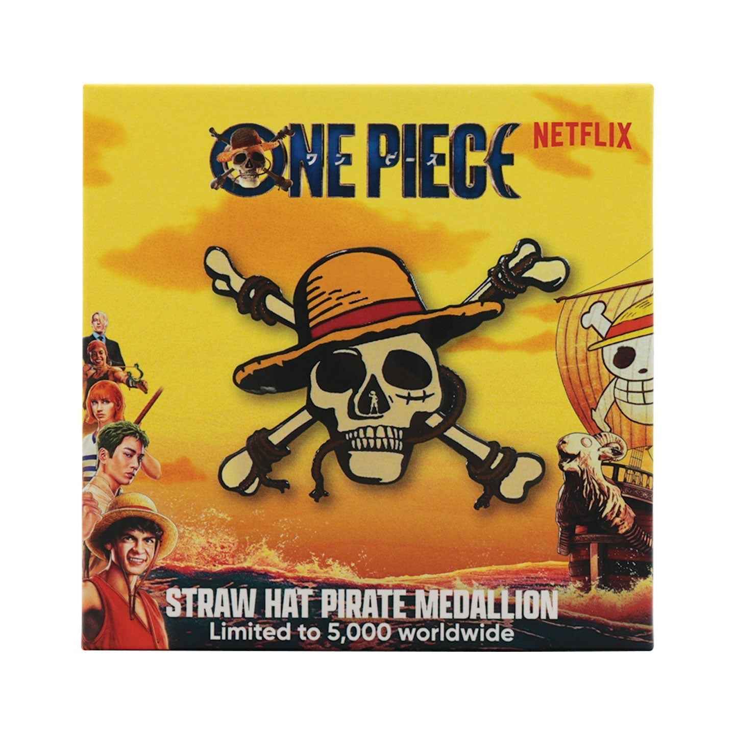 One Piece Limited Edition Jolly Roger Medallion