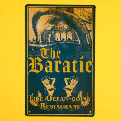 One Piece Set of 3 Tin Signs