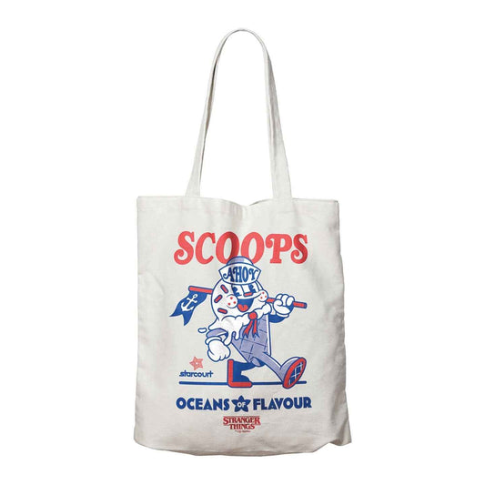 Stanger Things Scoops Ahoy Tote Bag