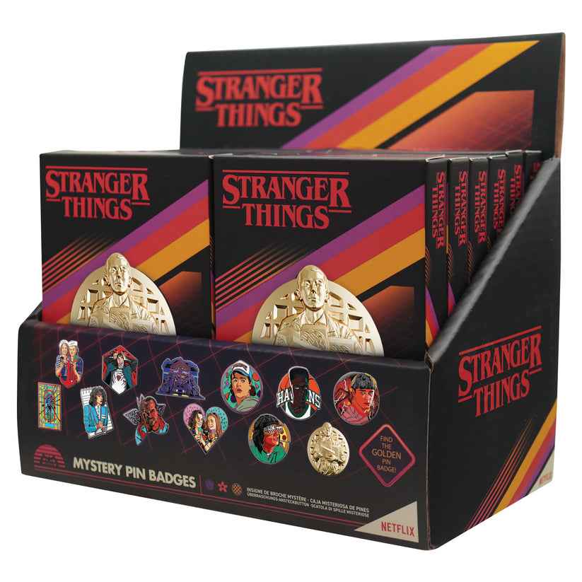 Stranger Things Mystery Pin Badges