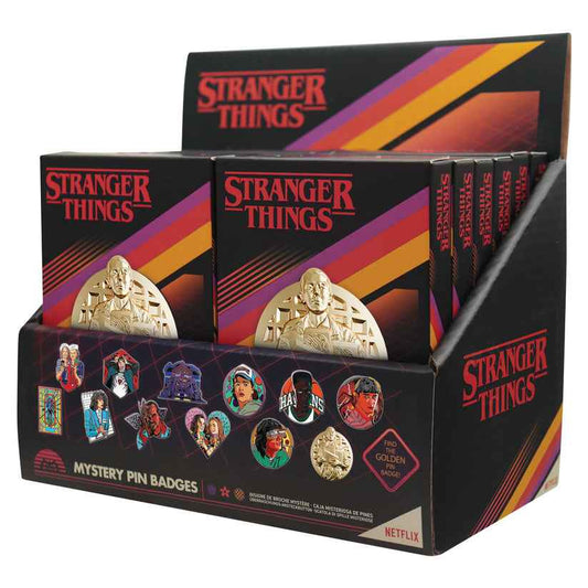 Stranger Things Mystery Pin Badges