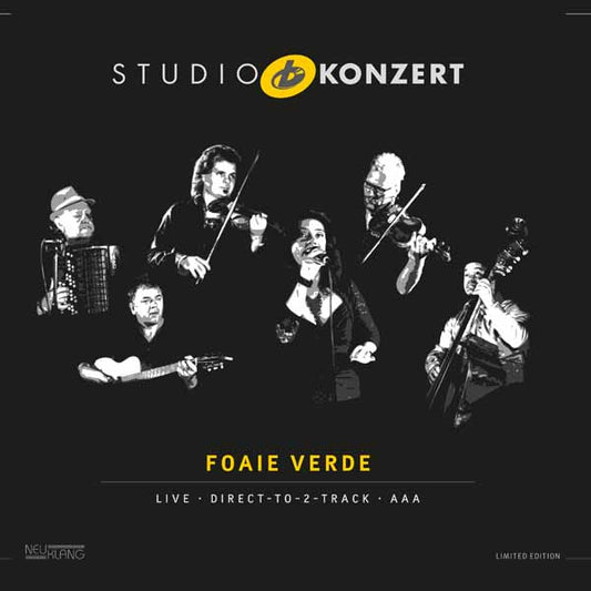 Foaie Verde - Foaie Verde Studio Konzert - Jazz - LP