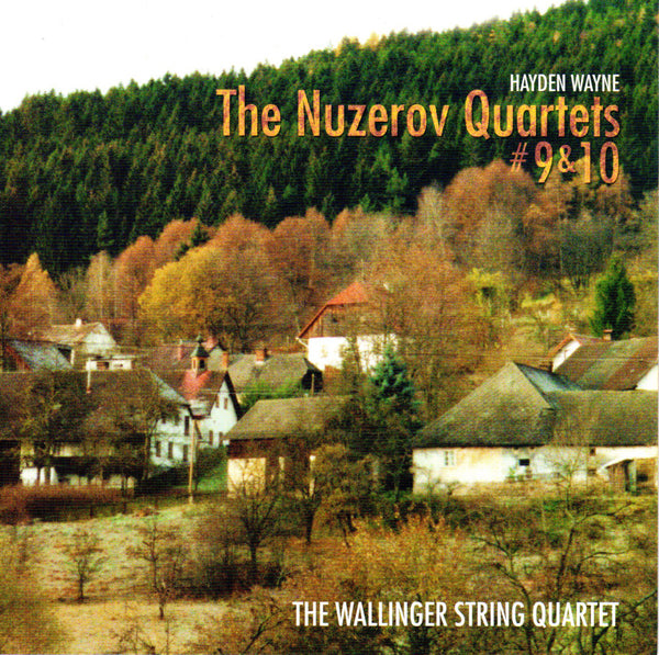 Hayden Wayne & Wallinger String Quartet - The Nuzerov Quartets 9 & 10 - Classical - CD