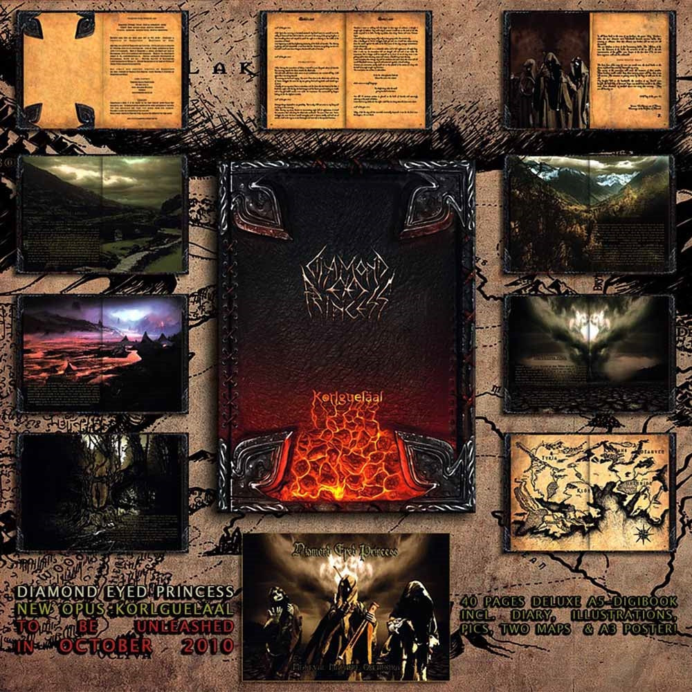 Diamond Eyed Princess - Korlgueläal (A5 Digibook) - Black Metal - CDD