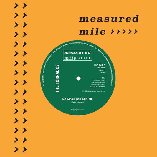 Tornados, The - No More You And Me/ You Always Did What You Wanted - Rock/Pop - 7