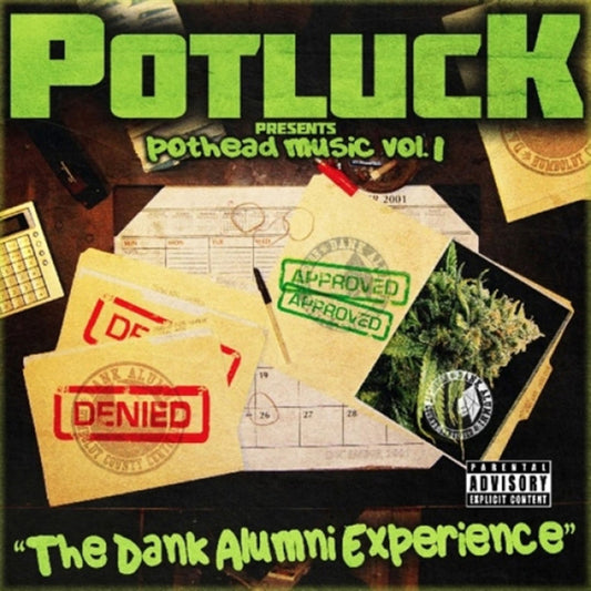 Potluck - Pothead Music Vol. 1: The Dank Alumni Experience - Hip-Hop/Rap - CD