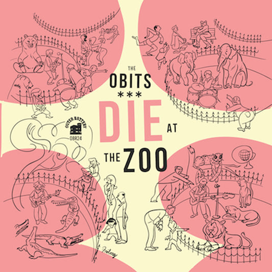 Obits - Die At The Zoo (Yellow Vinyl) - Rock - LP