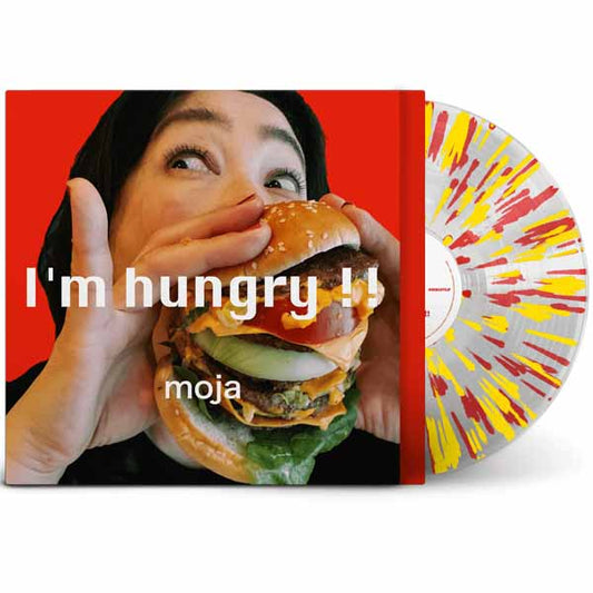 Moja - I'M Hungry !! (Transparent With Red And Yellow Splatter, Printed Inner, Obi Strip) - Indie - LP