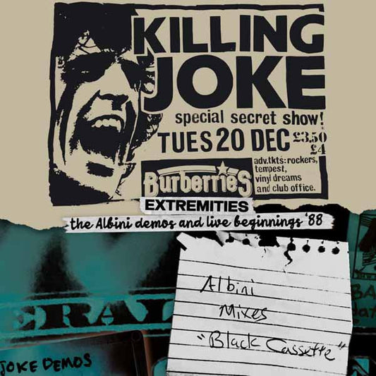 Killing Joke - Extremities, The Albini Demos And Live Beginnings '88 ( Indies Only Edition  Cream White Vinyl) - Rock - LP