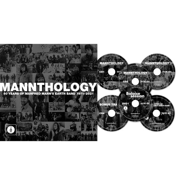 Manfred Mann'S Earth Band - Mannthology (4Cd + 2Dvd + Book - Deluxe Set) - Rock/Pop - CDB