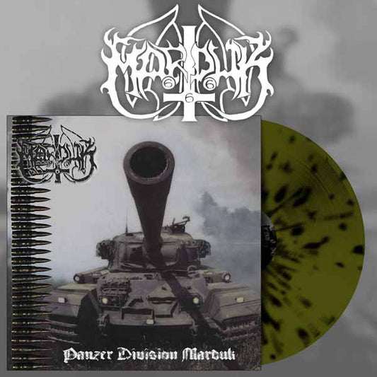 Marduk - Panzer Division Marduk 2020 (Reprint) (Swamp Green/Black Splatter) - Black Metal - LP