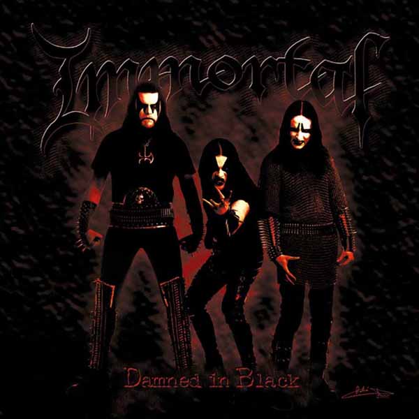 Immortal - Damned In Black (Cherry Vinyl) - Black Metal - LP