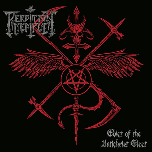 Perdition Temple - Edict Of The Antichrist Elect (Marble Vinyl) - Death Metal - LP