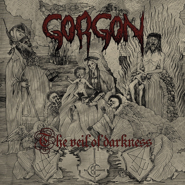 Gorgon - The Veil Of Darkness - Black Metal - LP