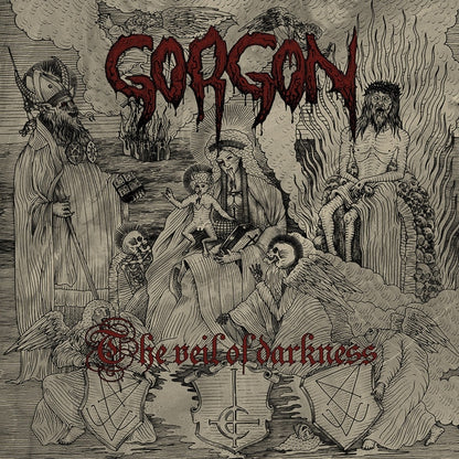 Gorgon - The Veil Of Darkness - Black Metal - LP