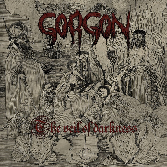 Gorgon - The Veil Of Darkness - Black Metal - LP