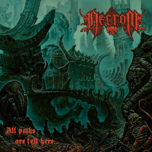 Necrom - All Paths Are Left Here (Swamp Green Vinyl) - Black Metal - LP
