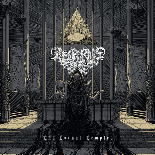 Aegrus - The Carnal Temples (Gold Vinyl) - Black Metal - 10