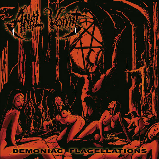 Anal Vomit - Demoniac Flagellations (Splatter Vinyl) - Black Metal - LP