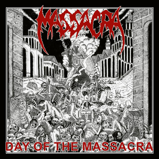 Massacra - Day Of The Massacra (Red Marbled Vinyl) - Death Metal - LP