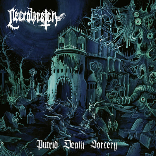Necrowretch - Putrid Death Sorcery (Sea Blue Vinyl) - Death Metal - LP