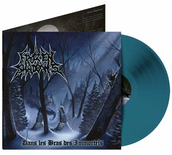 Frozen Shadows - Dans Les Bras Des Immortels (Sea Blue Vinyl) - Black Metal - LP
