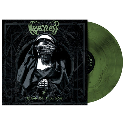 Mercyless - Unholy Black Splendor (Re-Issue) (Olive Green / Black Galaxy Vinyl) - Death Metal - LP