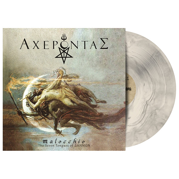 Acherontas - Malocchio - The Seven Tongues Of Daimon (Re-Issue) (Clear Galaxy Vinyl) - Black Metal - LP