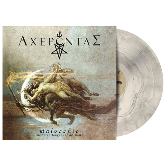 Acherontas - Malocchio - The Seven Tongues Of Daimon (Re-Issue) (Clear Galaxy Vinyl) - Black Metal - LP