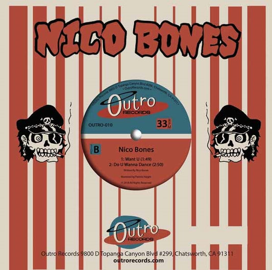 King Flamingo & Nico Bones - King Flamingo Vs Nico Bones (Split Ep) - Punk - 7