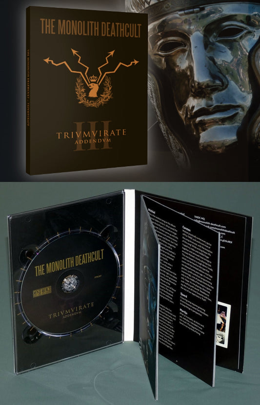 Monolith Deathcult, The - Trivmvirate (Deluxe Edition) (A5 Digipack) - Death Metal - CDD