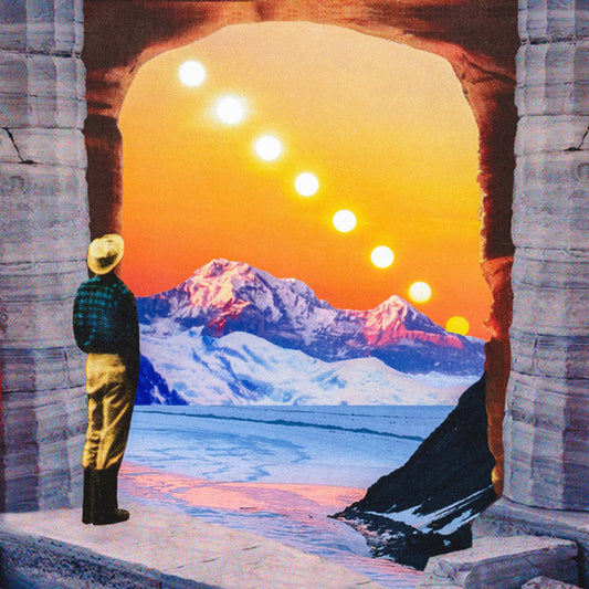 True North - Either Way, The Sun'S Exploding (Orange Blue Splatter Vinyl) - Rock - LP
