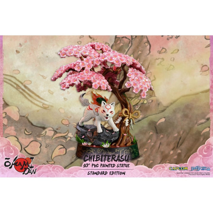 Okami Chibiterasu Statue Figures