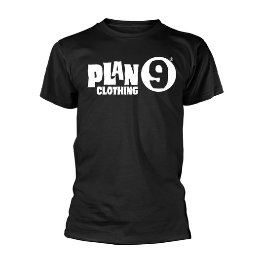 Plan9 - Logo Large (White) - Character - TS