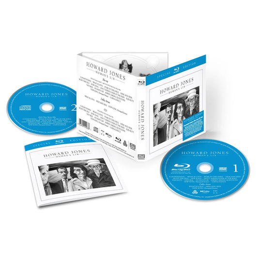 Howard Jones - Human'S Lib 2024 New Stero Mix / 5.1 Surround Sound Remix (Cd+Blu-Ray) - Pop - DCD