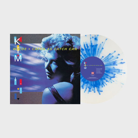 Kim Wilde - Catch As Catch Can- Clear With Blue Splatter Vinyl Edition - Rock/Pop - LP