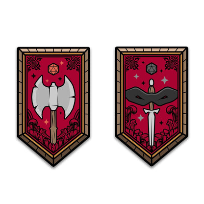 Pinfinity AR Pin: Dungeons & Dragons Limited Edition 12 Class Set PDDSET001